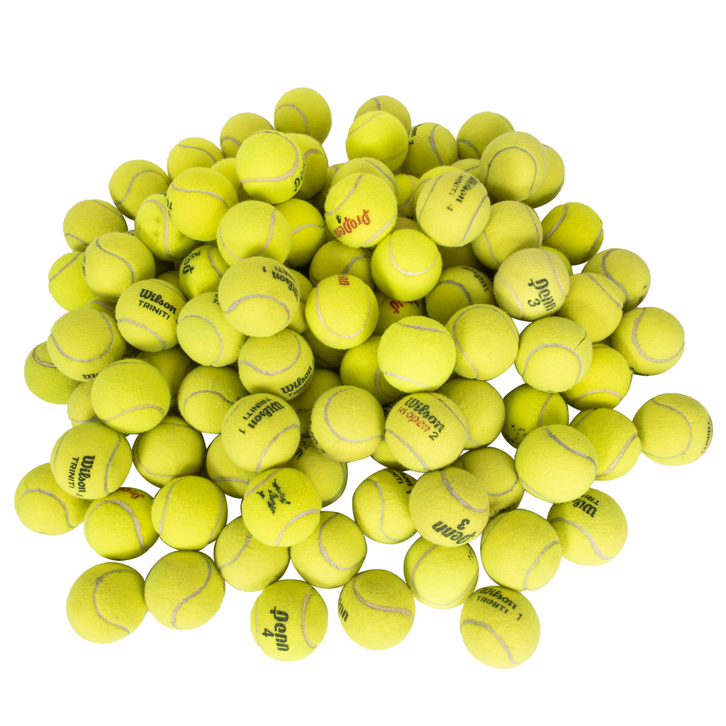 100 Precut Upcycled Tennis Balls for Chairs, Desks & Walkers