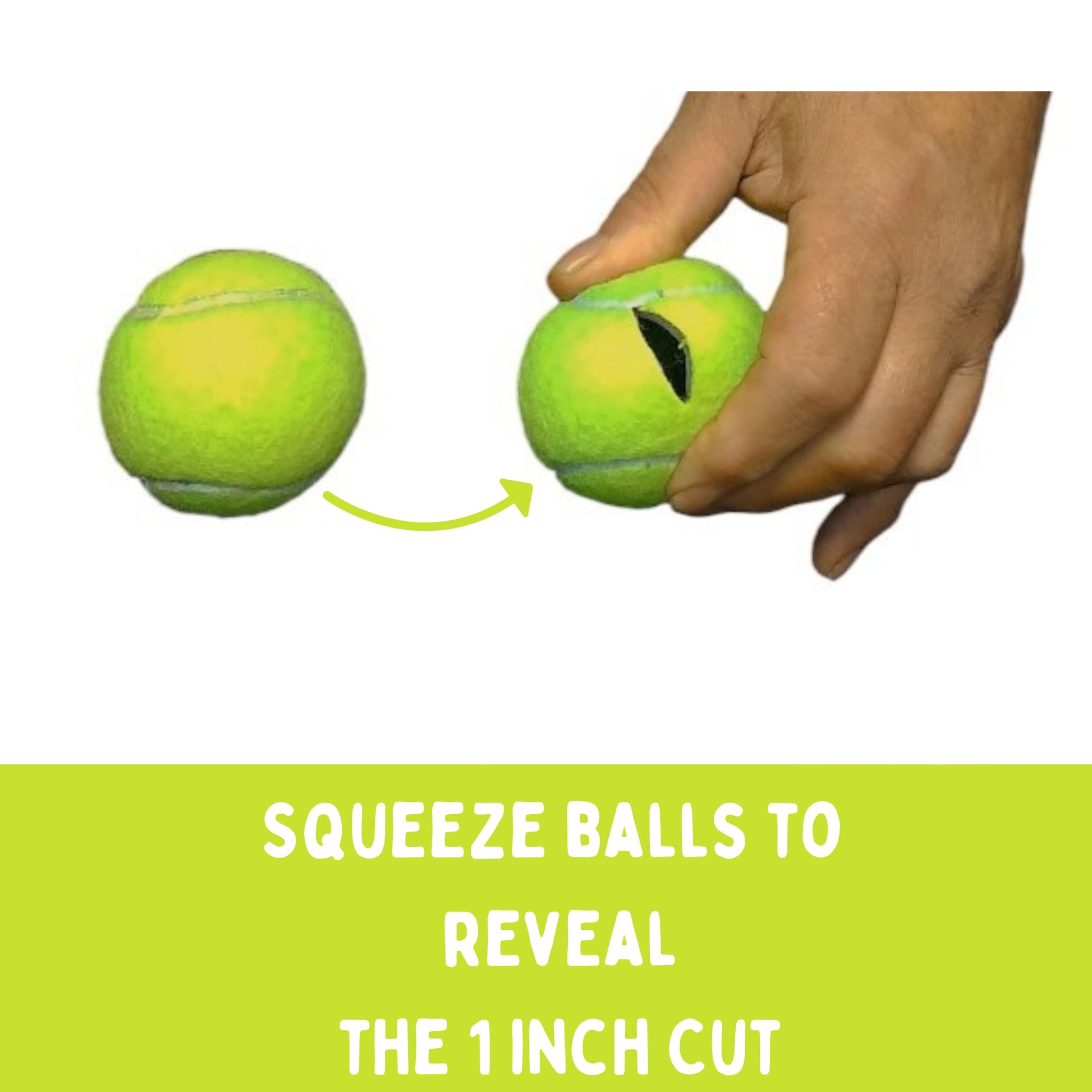 100 Precut Upcycled Tennis Balls for Chairs, Desks & Walkers